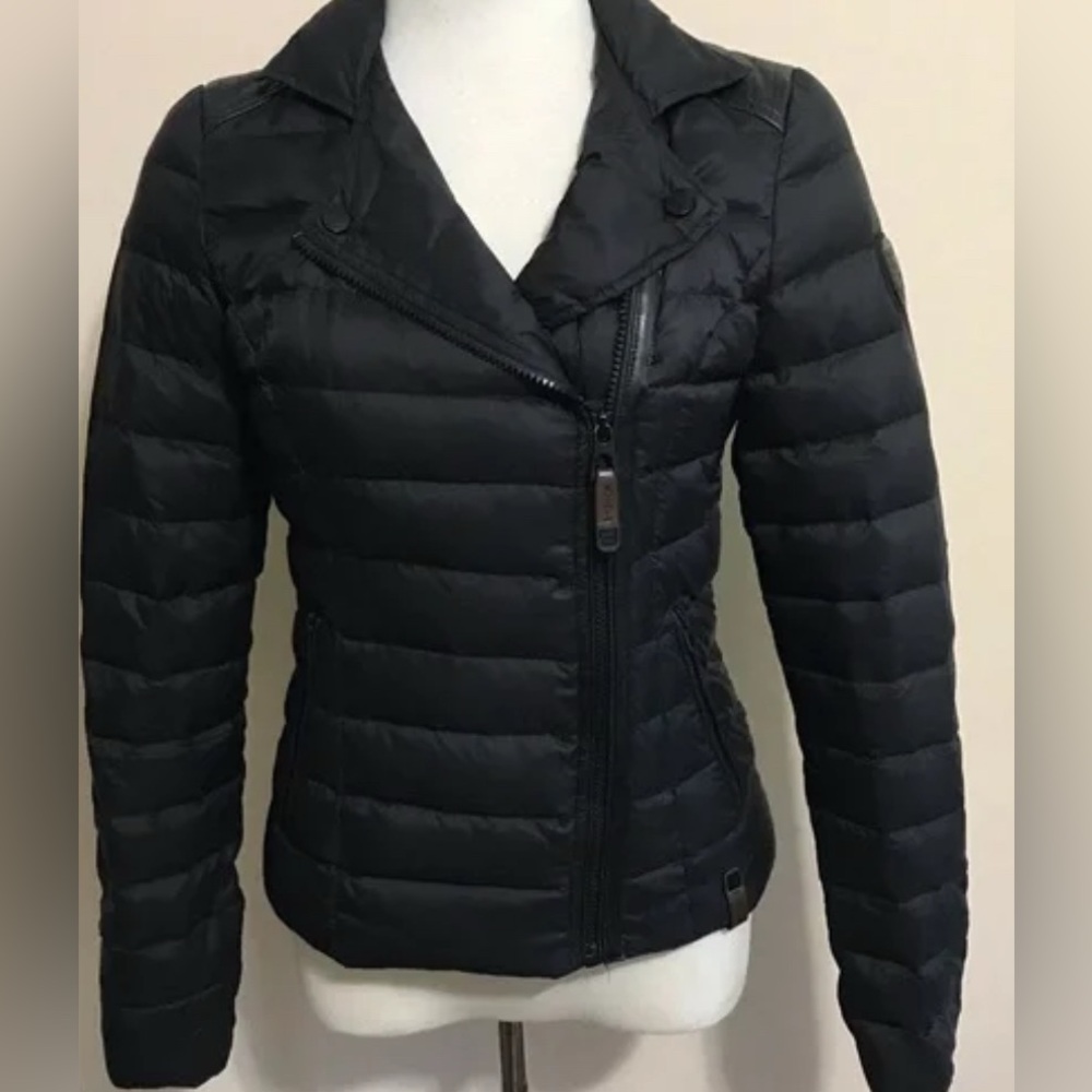 Rudsak size Small moto style packable puffer